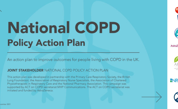 Launch of National COPD Policy Action Plan to improve outcomes for people living with COPD in the UK