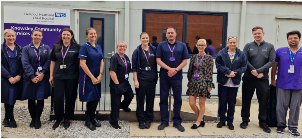 ARNS Respiratory Team of the Month April 2024 – Knowsley community respiratory service (KCRS) at Liverpool Heart and Chest Hospital NHS Trust (LHCH)