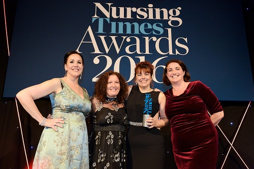 Sunderland Royal Hospital winners of NT Respiratory Nursing Category